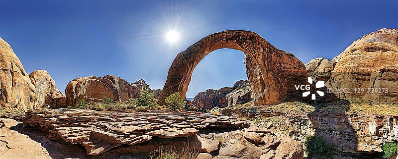 美国犹他州彩虹桥图片素材