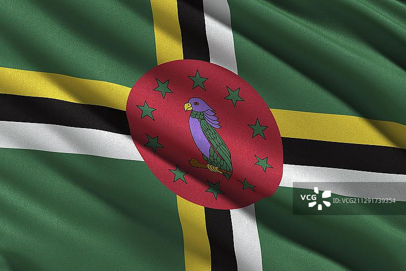 多米尼克国旗图片素材