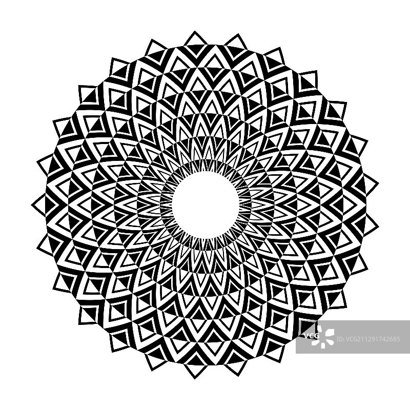 圆形几何图案图片素材