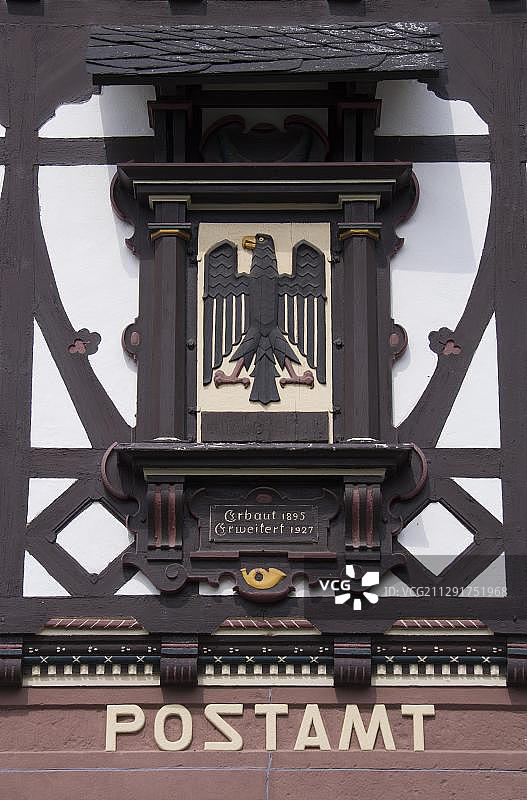 德国图林根州巴德利本施泰因的旧邮局图片素材