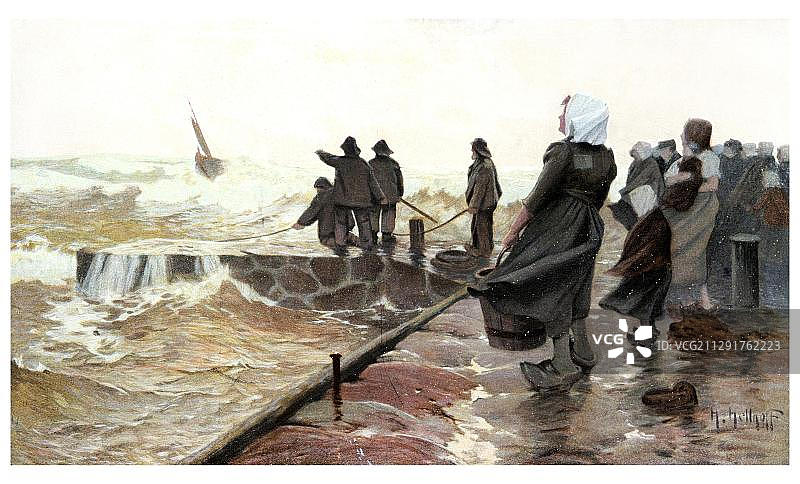 困难的入口：1900年年鉴中的现代艺术大师木刻图片素材