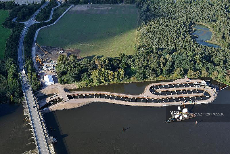 德国易北河鱼道图片素材