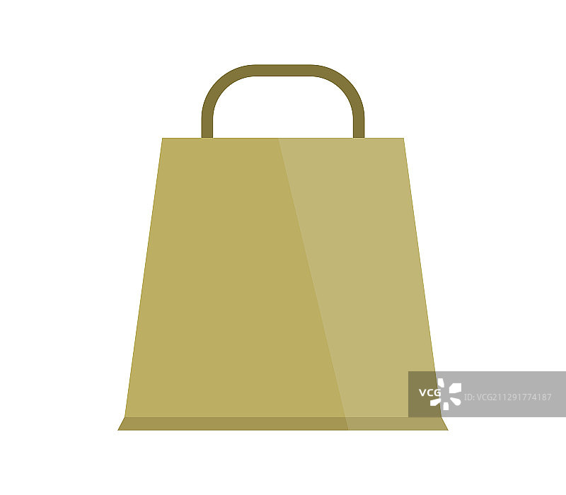 白色背景购物袋图标图片素材