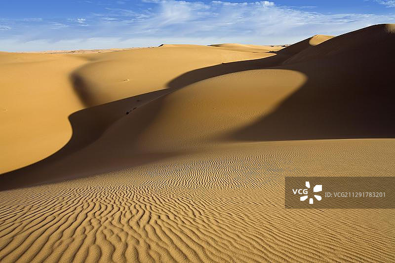 利比亚沙漠沙丘图片素材