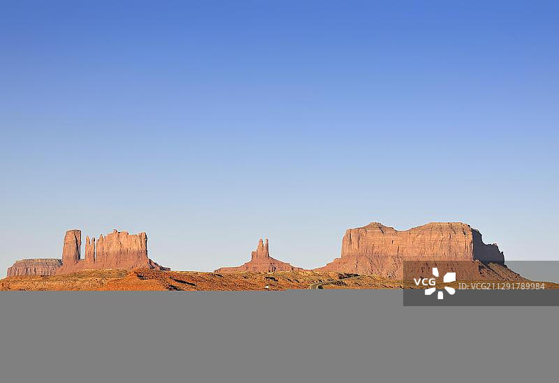 美国亚利桑那州163号联邦公路纪念碑谷图片素材