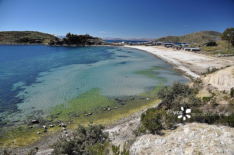 太阳岛海滩风光图片素材