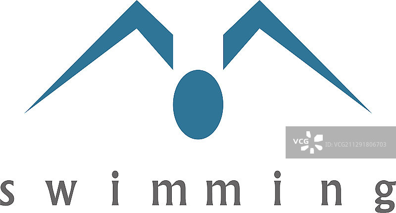 游泳标志图片素材