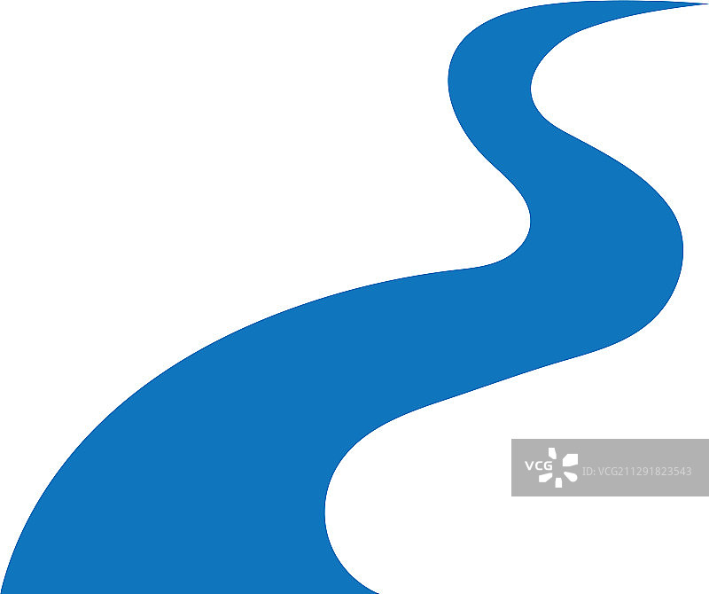河流logo模板图标图片素材