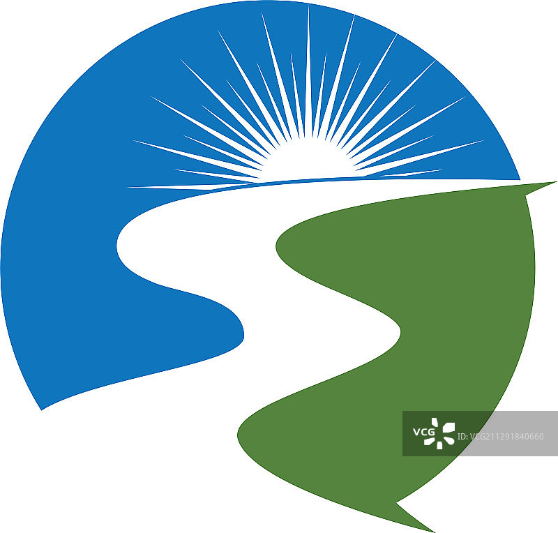 河流logo模板图标图片素材