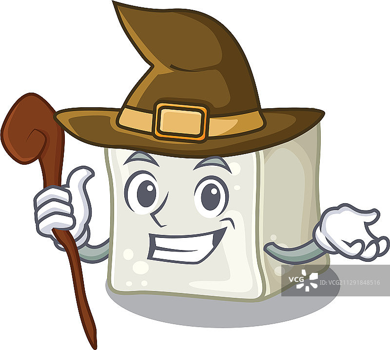 卡通吉祥物风格的糖块图片素材