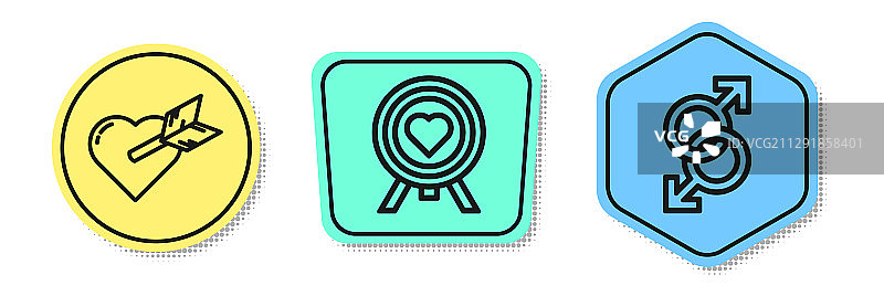 丘比特爱心之箭图片素材