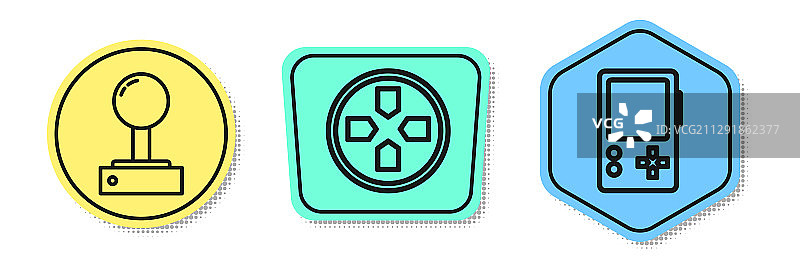 街机游戏机操纵杆游戏手柄图片素材