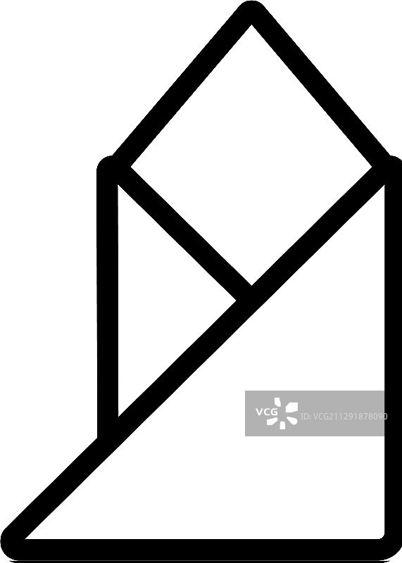 纸巾图标隔离轮廓符号图片素材