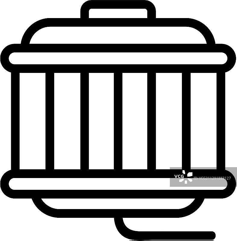 威士忌酒厂隔离图标图片素材