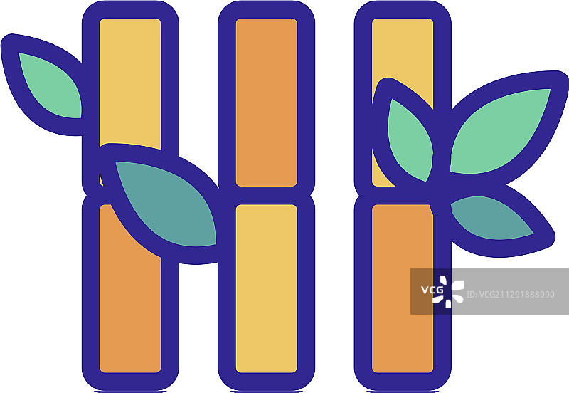 甘蔗图标轮廓符号图片素材