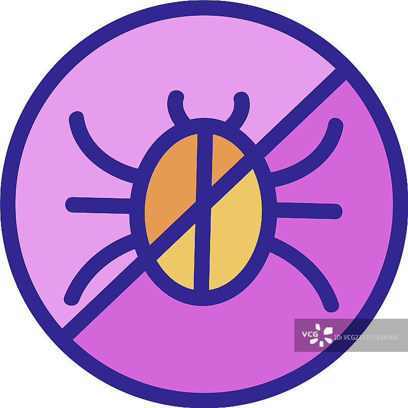 昆虫控制轮廓图标图片素材