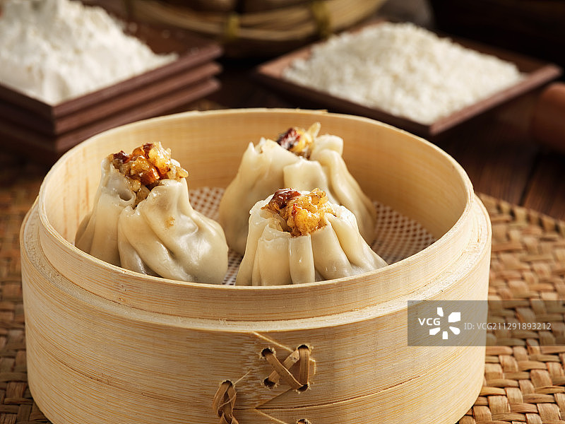 武汉的香菇烧卖图片素材