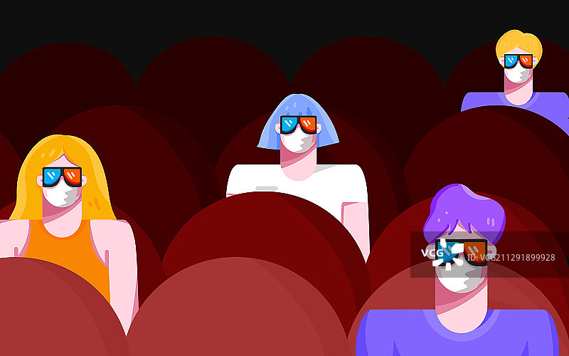 电影院复工图片素材