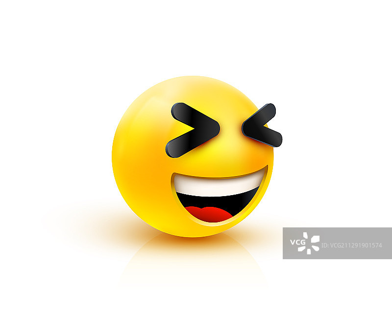 用于设计的3D微笑表情符号图标图片素材