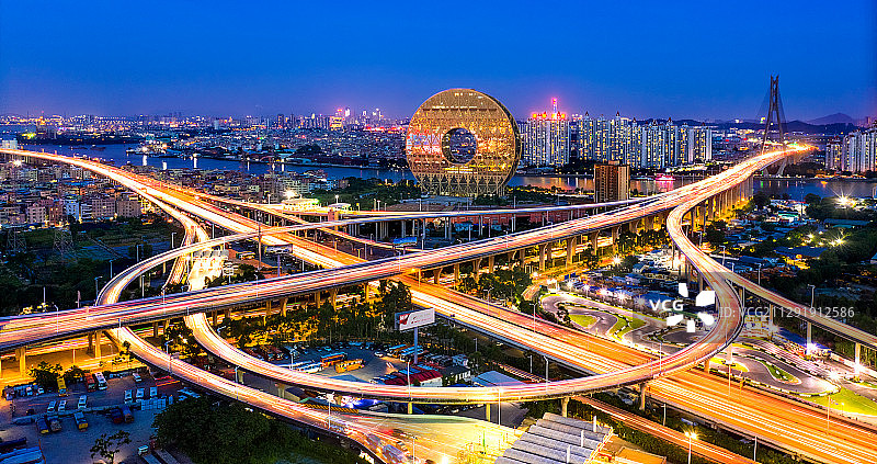 广州圆大厦图片素材