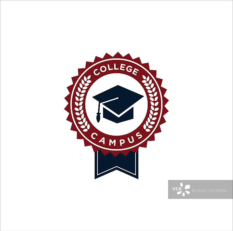 学院大学徽标设计模板图片素材