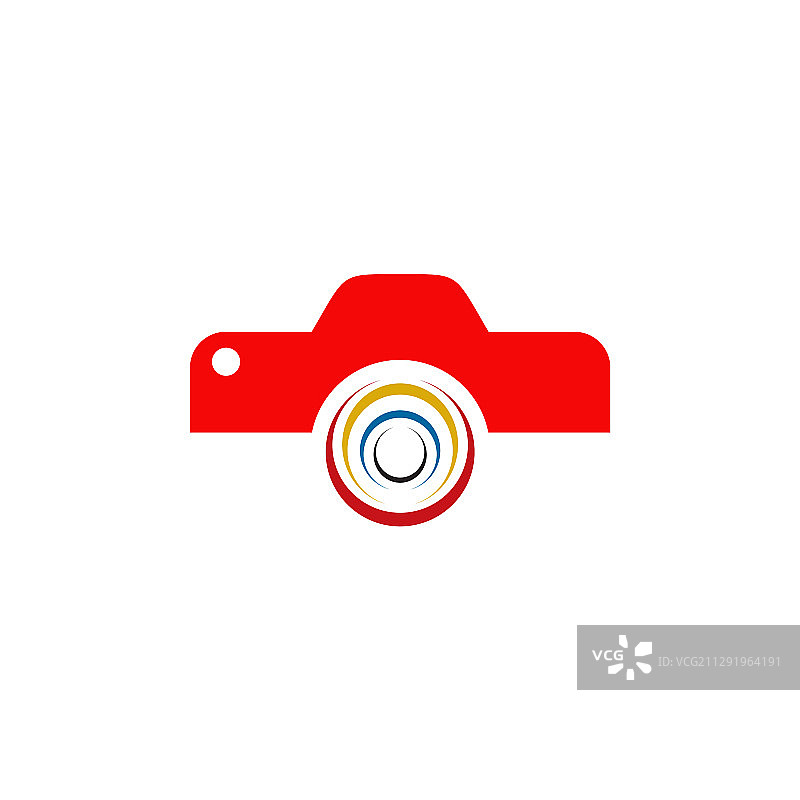 相机镜头Logo图标设计模板图片素材