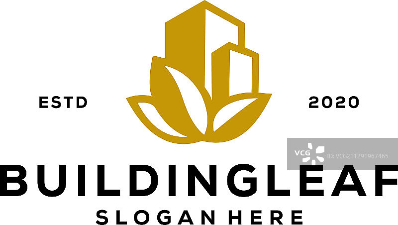 树叶标志设计图片素材