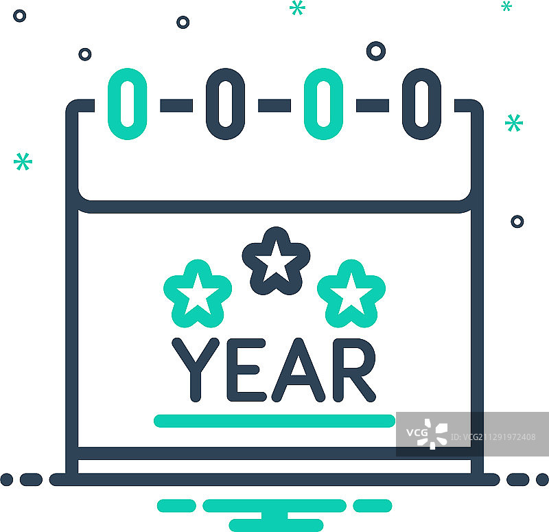 年份图片素材