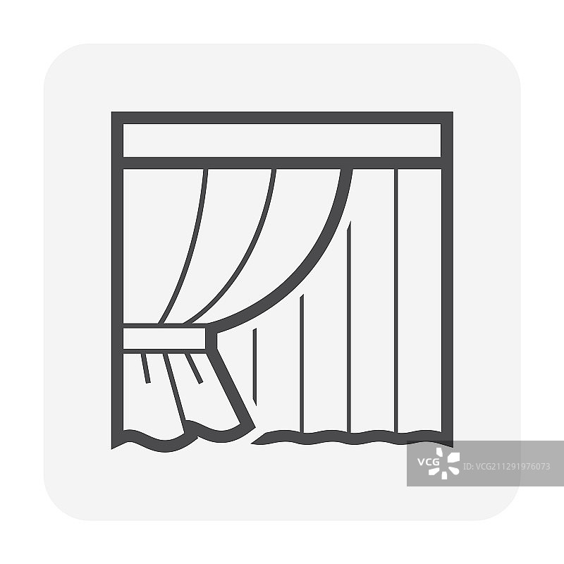 窗帘图标图片素材