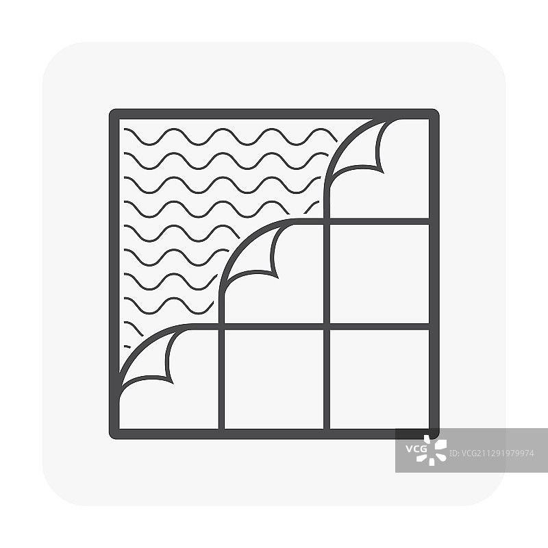 黑色地板图标图片素材