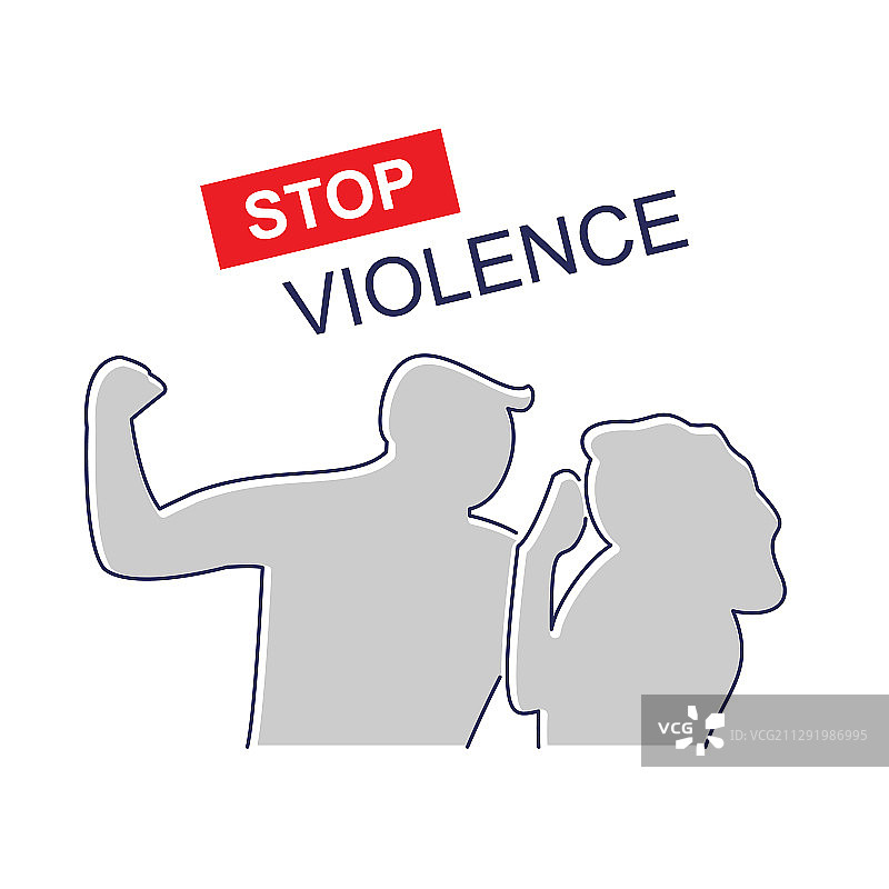 停止家庭暴力图片素材