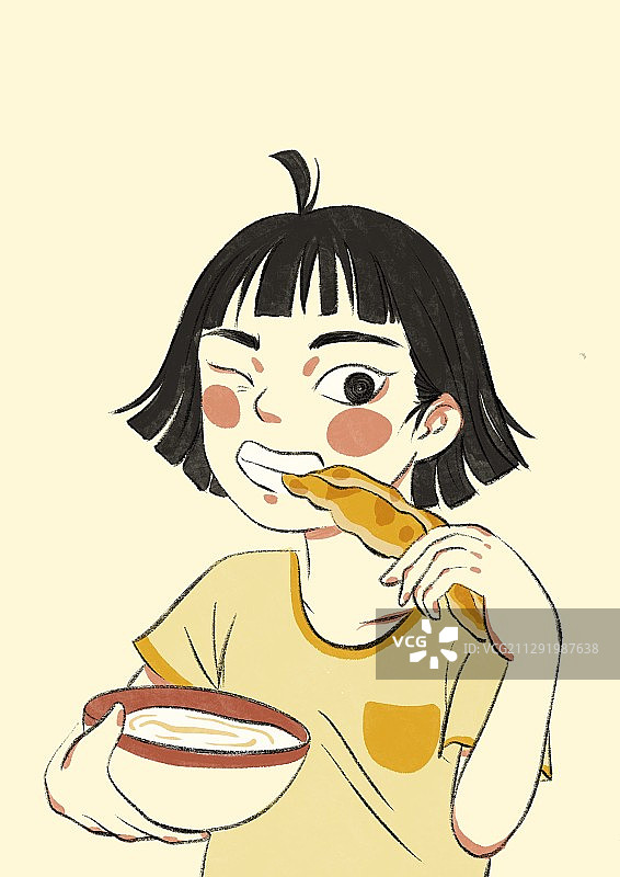 豆浆油条图片素材