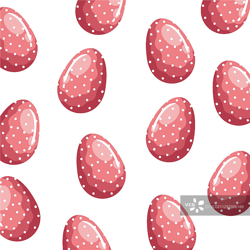 复活节彩蛋圆点装饰背景图片素材