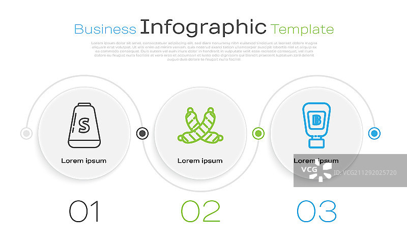 盐叉香肠和酱汁瓶系列图片素材