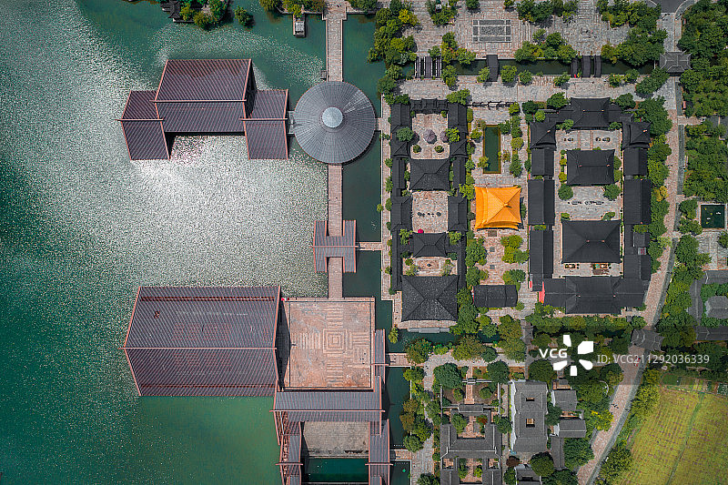 中国上海广富林遗址公园图片素材