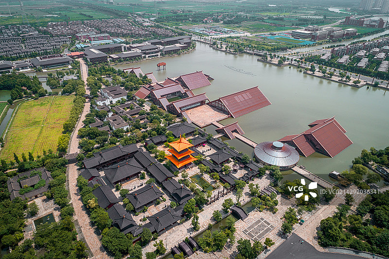 中国上海广富林遗址公园图片素材