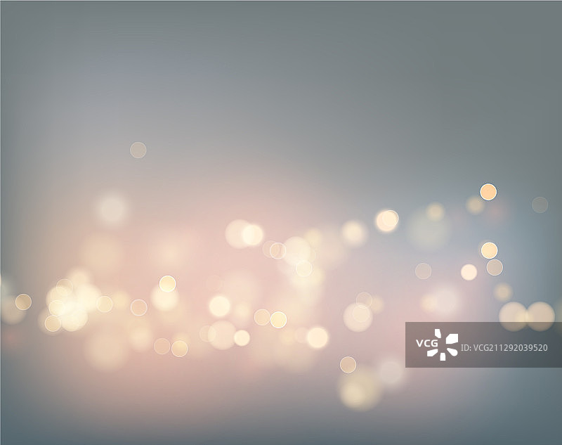 夜晚城市灰色天空与镜头光晕散景图片素材