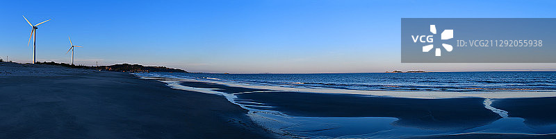 广东汕尾红海湾施公寮风车岛海边沙滩和漂亮的纹理图片素材