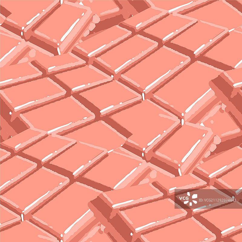 草莓味巧克力棒无缝图案图片素材