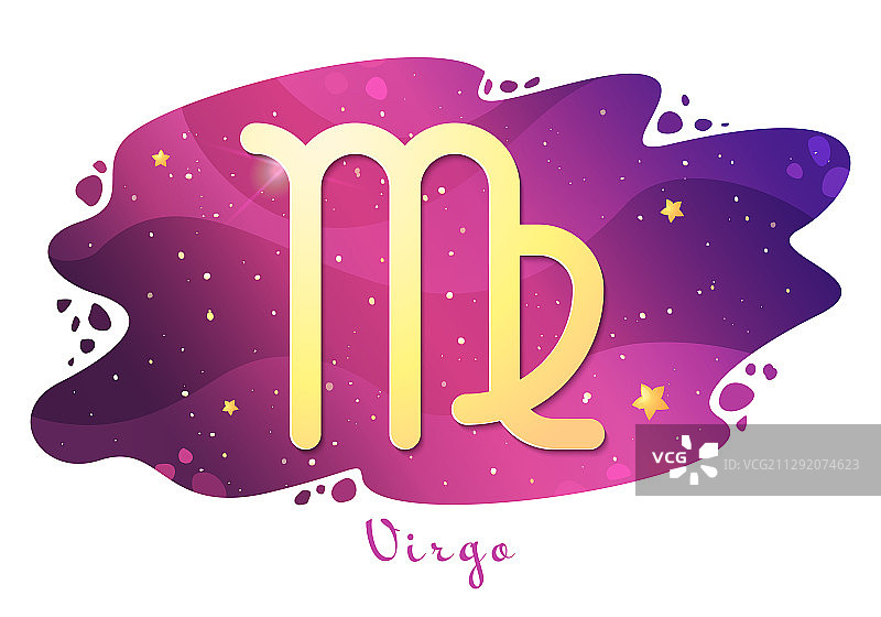 处女座标志图片素材