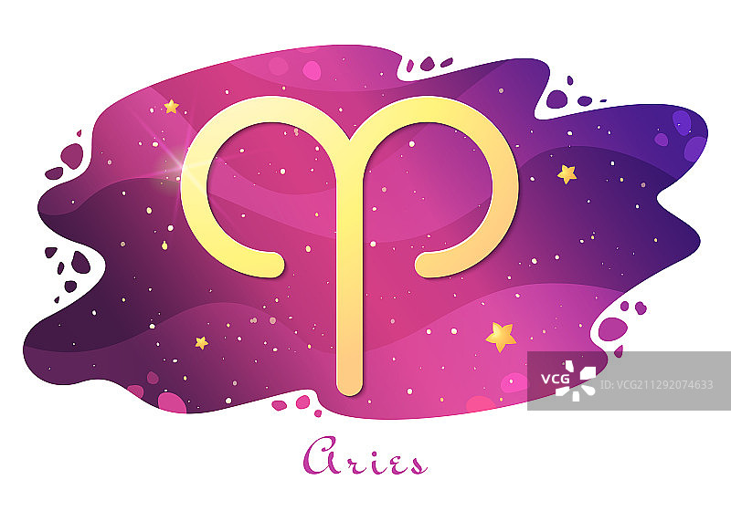 白羊座标志图片素材