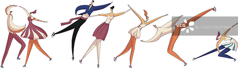 花样滑冰锦标赛图片素材