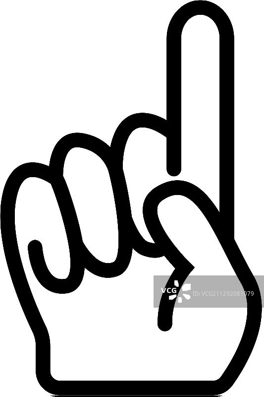 手套橄榄球迷图标图片素材