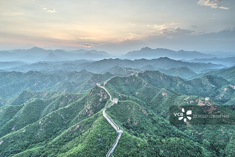 金山岭长城图片素材