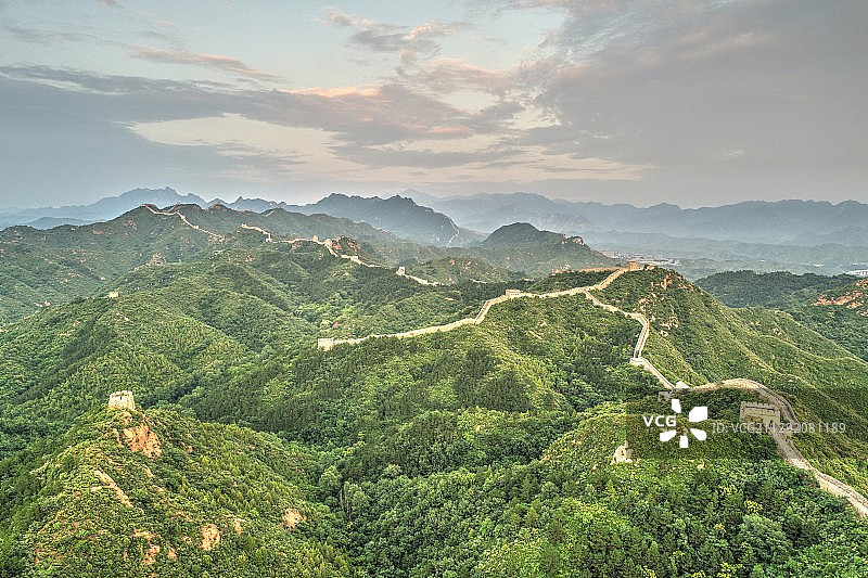金山岭长城图片素材