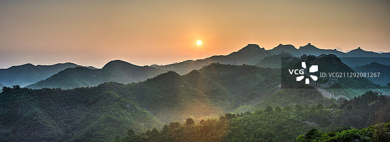 金山岭长城图片素材