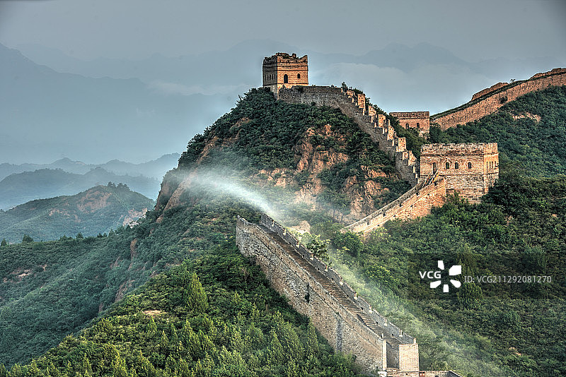 金山岭长城图片素材