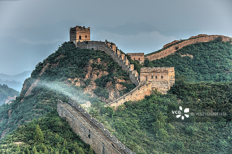 金山岭长城图片素材