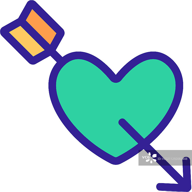 箭头阿穆尔图标隔离轮廓符号图片素材