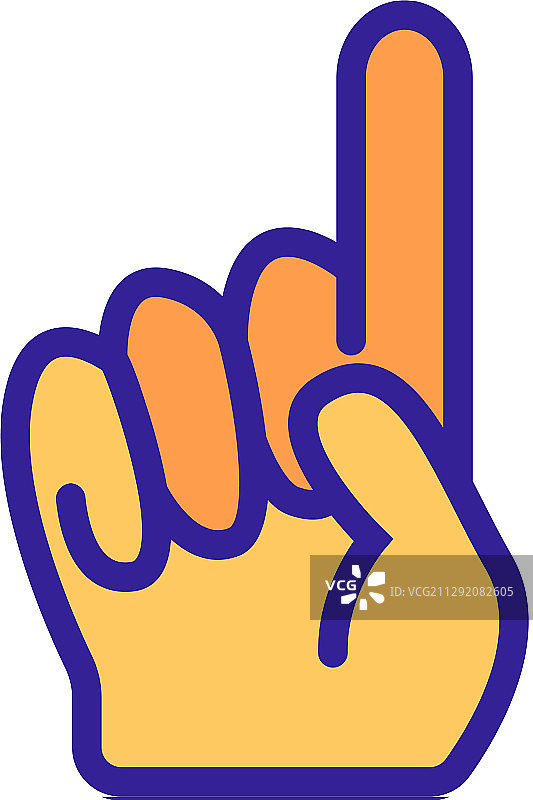 手套橄榄球迷图标图片素材